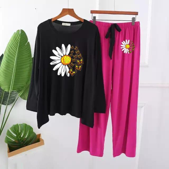 Daisy Flower Printed Loungewear