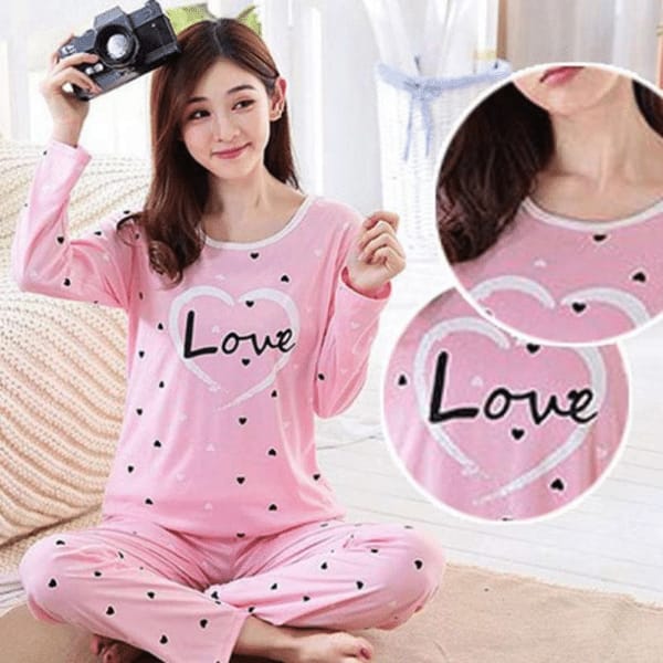 Pink Love Women suit PJ